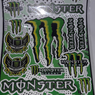 Комплект наклеек Monster (30x45 cм) 6