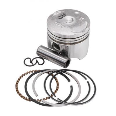 Поршень в сборе Honda DIO AF68, 4T EFI (инжектор, двигателя AF61/62-E, D37,80)