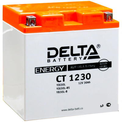 Аккумулятор DELTA Battery CT1230