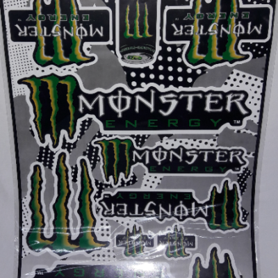 Комплект наклеек Monster (30x45 cм) 7