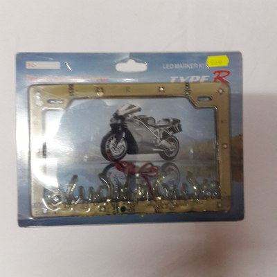 Рамка для номера декоративная с подсветкой